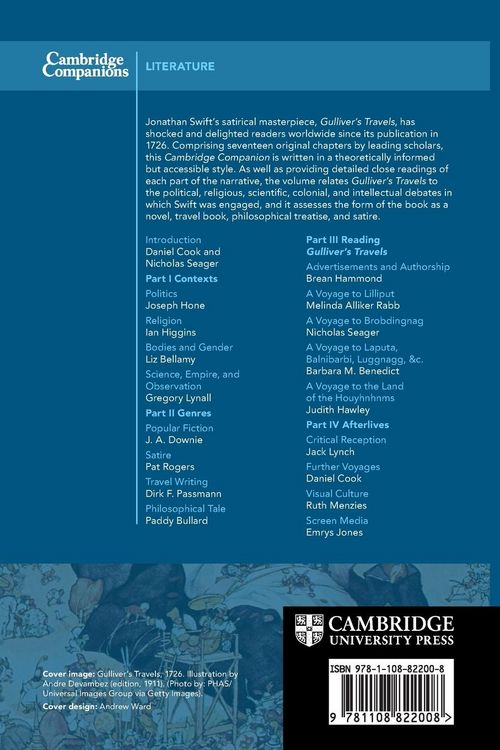 Produktbild: The Cambridge Companion to Gulliver's Travels