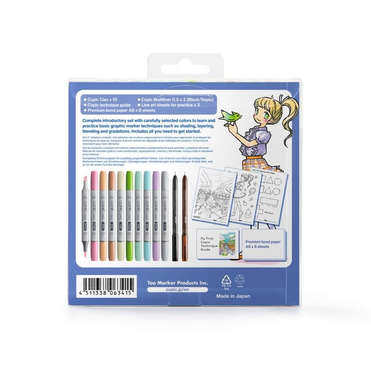 Produktbild: Copic Allroundmarker Ciao My First Starter Set 12 St&uuml;ck