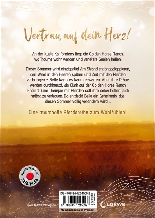 Produktbild: Golden Horses (Band 1) - Ein Seelenpferd f&uuml;r immer