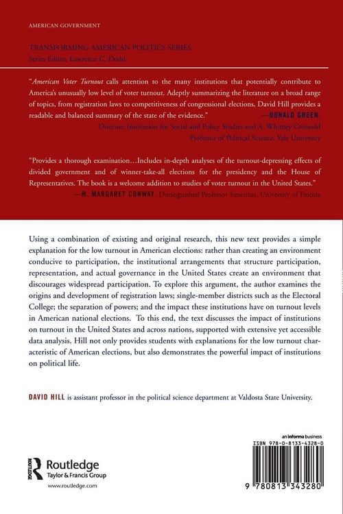 Produktbild: American Voter Turnout