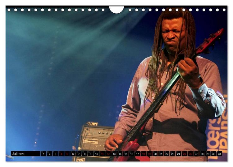 Produktbild: Jazz 2026 (Wandkalender 2026 DIN A4 quer), CALVENDO Monatskalender
