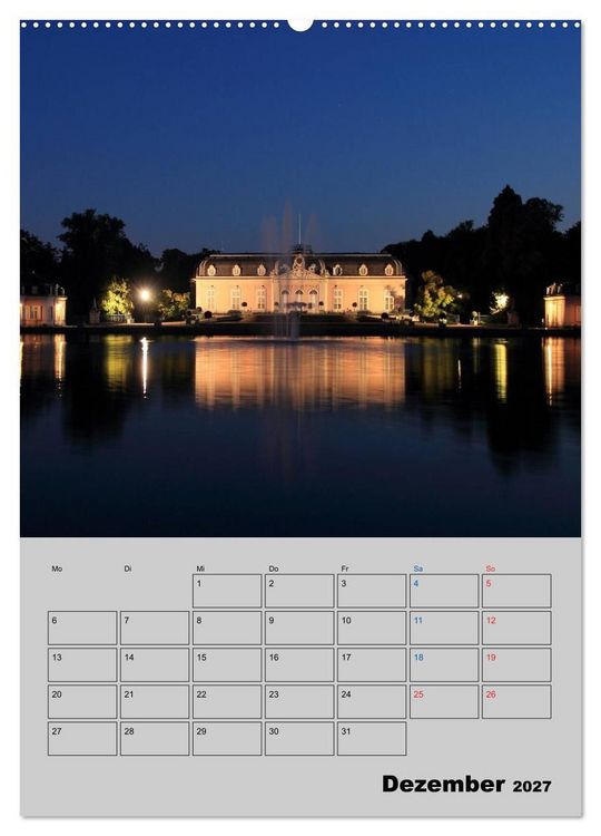 Produktbild: D&uuml;sseldorfer Burgen und Schl&ouml;sser (Wandkalender 2027 DIN A2 hoch), CALVENDO Monatskalender