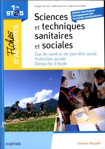 Produktbild: Fiches d'activit&eacute;s sciences et techniques sanitaires et sociales