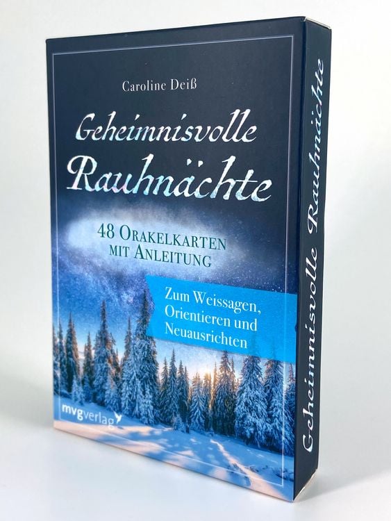 Produktbild: Geheimnisvolle Rauhn&auml;chte &ndash; 48 Orakelkarten mit Anleitung