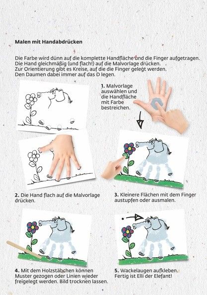 Produktbild: KREUL MUCKI Farben Spiel Kiste, 5 x 50 ml Fingermalfarbe, Wir malen mit H&auml;nden & Fingern
