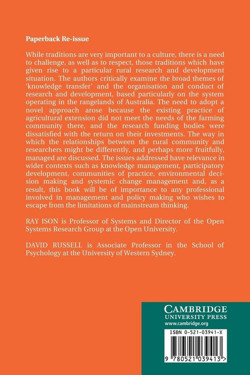 Produktbild: Agricultural Extension and Rural Development