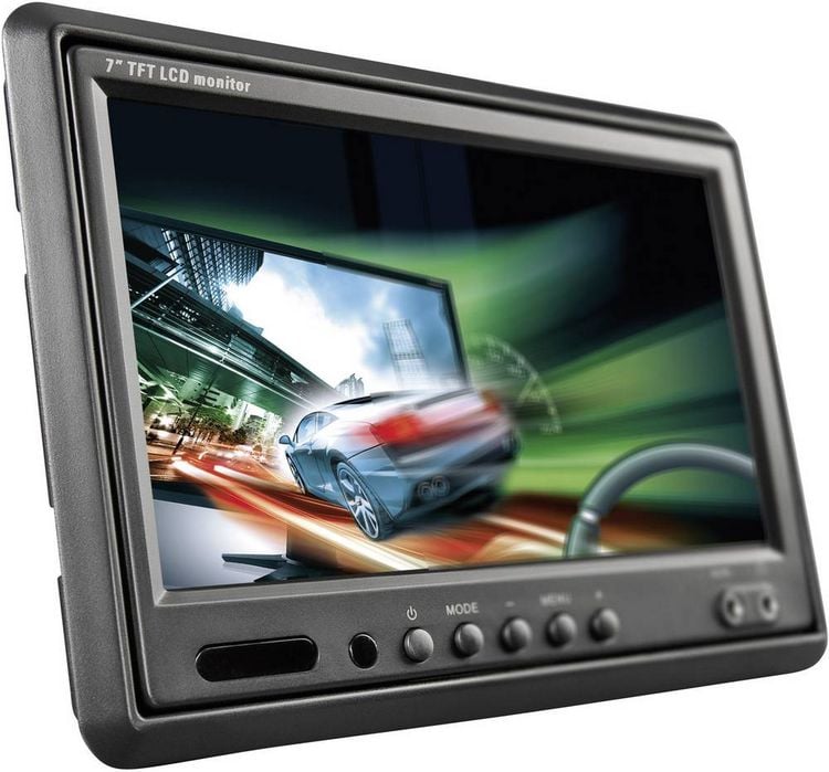 Produktbild: Renkforce T-701B Auto LCD-Monitor 17.8cm 7 Zoll