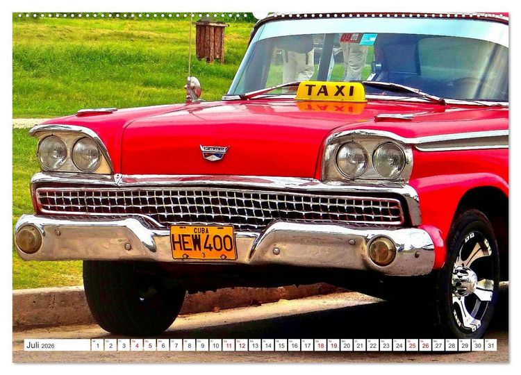 Produktbild: FORD 1959 - Die Auto-Legende (Wandkalender 2026 DIN A2 quer), CALVENDO Monatskalender