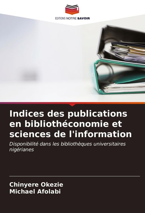 Produktbild: Indices des publications en biblioth&eacute;conomie et sciences de l'information