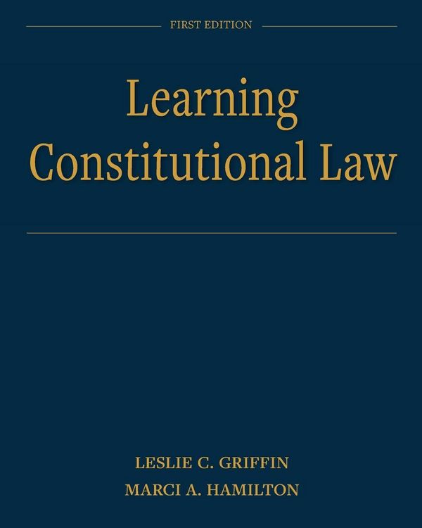 Produktbild: Learning Constitutional Law