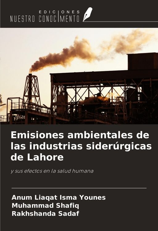 Produktbild: Emisiones ambientales de las industrias sider&uacute;rgicas de Lahore