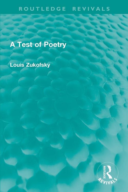 Produktbild: A Test of Poetry