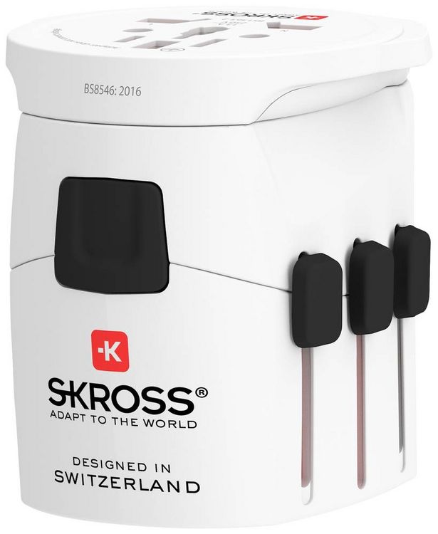 Produktbild: Skross 1103165 Reiseadapter Pro Light World
