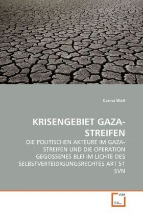 Produktbild: Wolf, C: Krisengebiet Gaza-Streifen