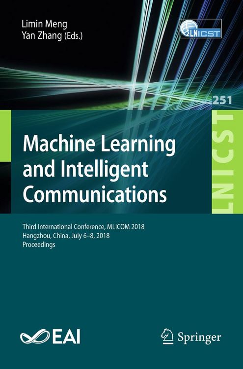 Produktbild: Machine Learning and Intelligent Communications