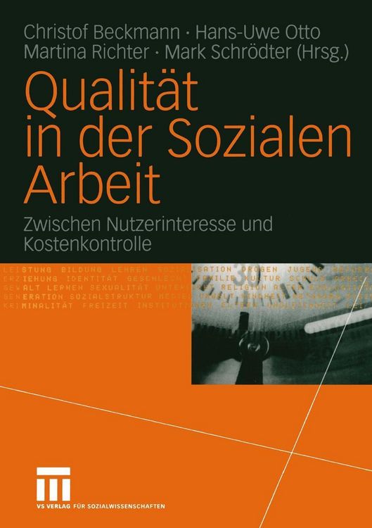Produktbild: Qualit&auml;t in der Sozialen Arbeit