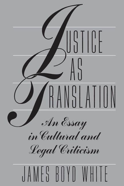Produktbild: Justice as Translation