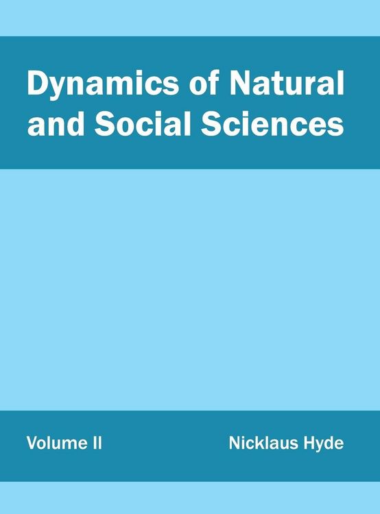 Produktbild: Dynamics of Natural and Social Sciences