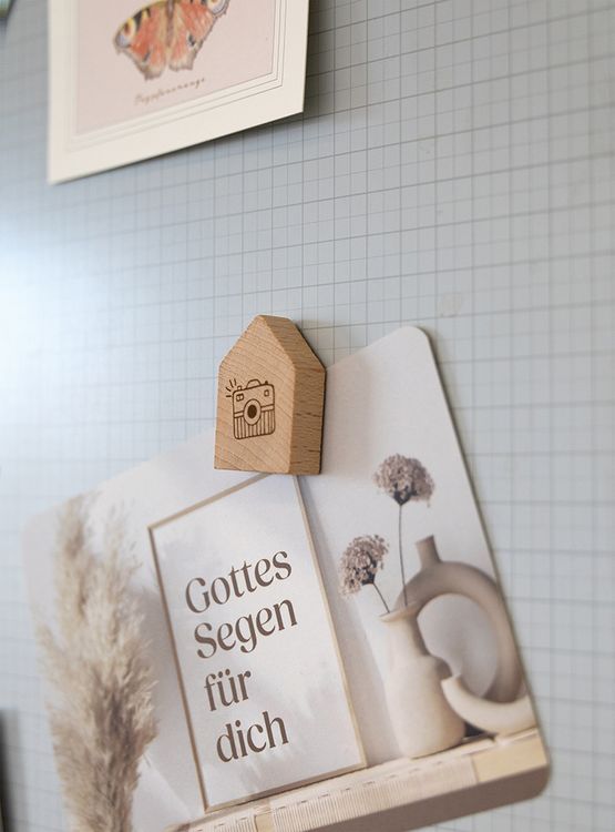 Produktbild: Magnetisches Holzhaus Kamera