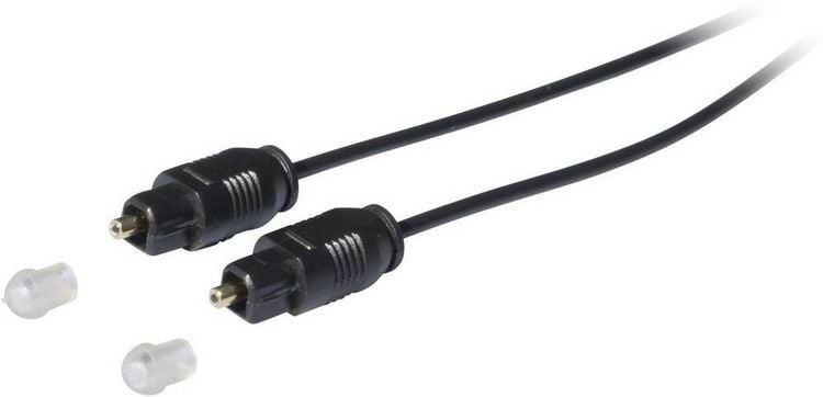Produktbild: Kash 30L502 Toslink Digital-Audio Anschlusskabel [1x Toslink-Stecker (ODT) - 1x Toslink-Stecker (ODT)] 1.50 m Schwarz vergoldete Steckkontakte