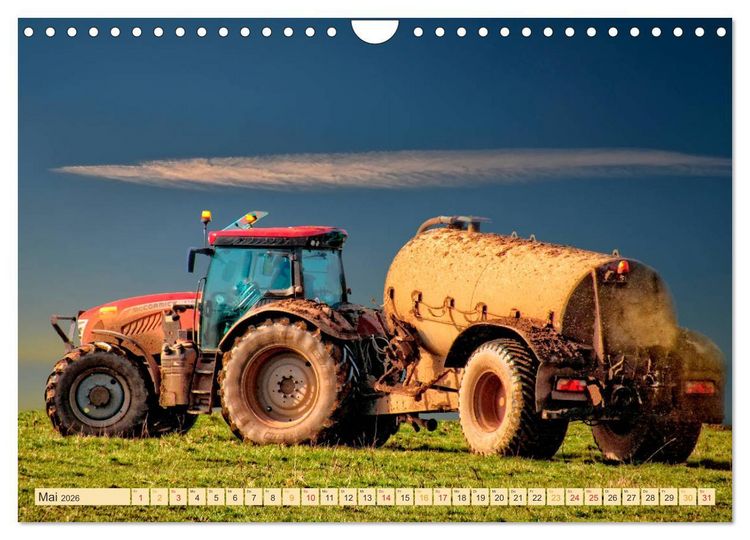 Produktbild: Landwirtschaft - Hightech und Handarbeit (Wandkalender 2026 DIN A4 quer), CALVENDO Monatskalender