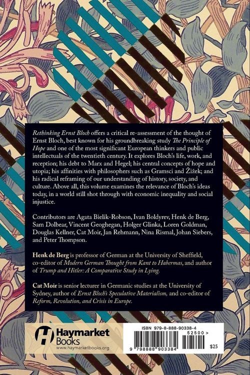 Produktbild: Rethinking Ernst Bloch