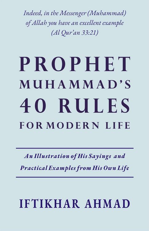 Produktbild: Prophet Muhammad's 40 Rules for Modern Life