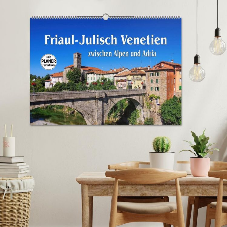 Produktbild: Friaul-Julisch Venetien - zwischen Alpen und Adria (Wandkalender 2026 DIN A2 quer), CALVENDO Monatskalender