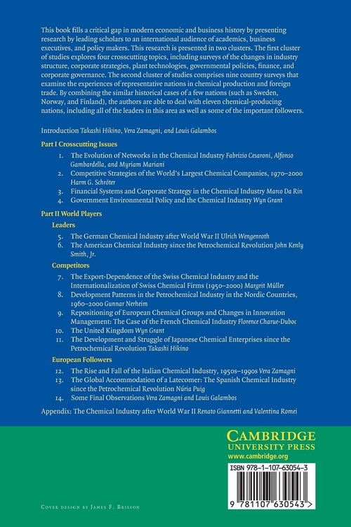 Produktbild: The Global Chemical Industry in the Age of the Petrochemical Revolution