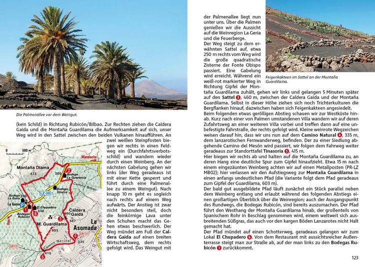 Produktbild: ROTHER Wanderf&uuml;hrer Lanzarote. 40 Touren auf der Feuerinsel im Atlantik &ndash; die sch&ouml;nsten K&uuml;sten- und Vulkanwanderungen