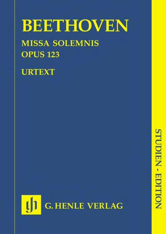 Produktbild: Ludwig van Beethoven - Missa solemnis D-dur op. 123