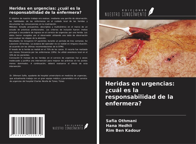 Produktbild: Heridas en urgencias: &iquest;cu&aacute;l es la responsabilidad de la enfermera?