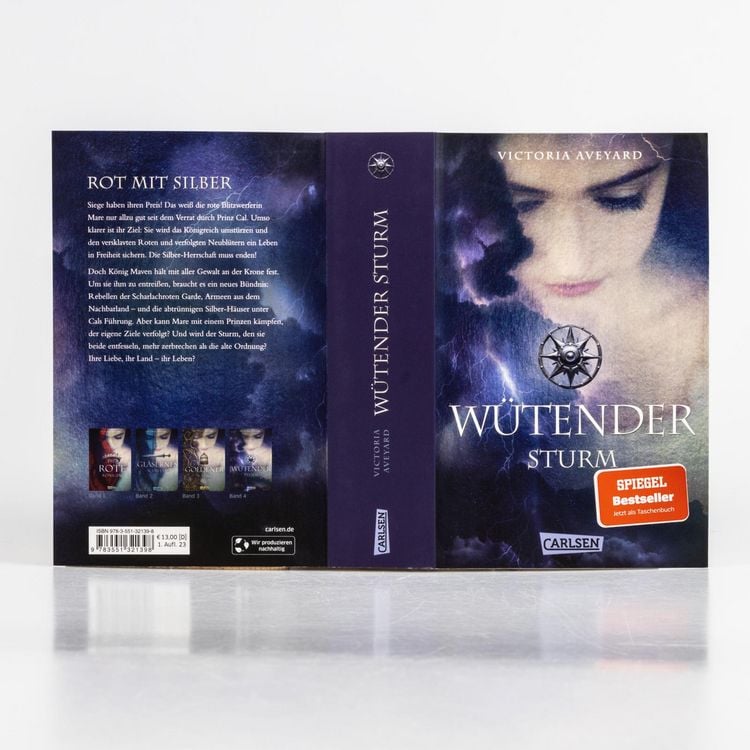 Produktbild: Wütender Sturm (Die Farben des Blutes 4)