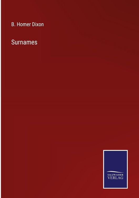 Produktbild: Surnames