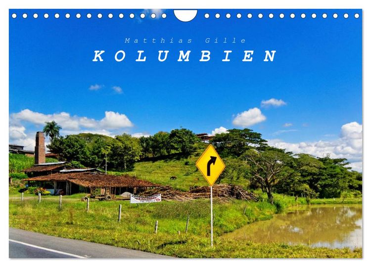 Produktbild: Kolumbien (Wandkalender 2026 DIN A4 quer), CALVENDO Monatskalender