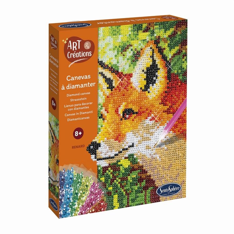 Produktbild: SentoSphere - Strasssteinbild Fuchs