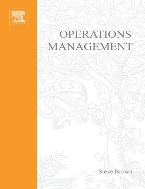 Produktbild: Operations Management: Policy, Practice and Performance Improvement
