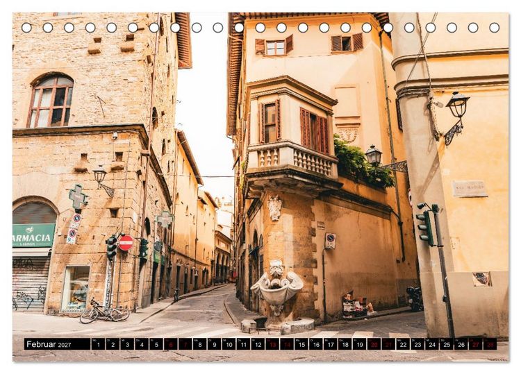 Produktbild: Fantastisches Florenz (Tischkalender 2027 DIN A5 quer), CALVENDO Monatskalender