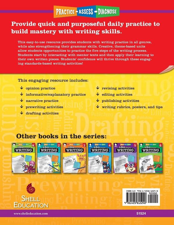 Produktbild: 180 Days of Writing for First Grade