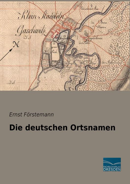 Produktbild: Die deutschen Ortsnamen