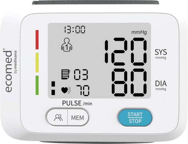 Produktbild: Ecomed BW-83E Handgelenk Blutdruckmessger&auml;t 23717