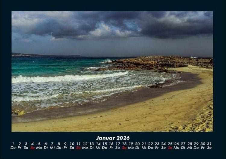 Produktbild: Meereslandschaft 2026 Fotokalender DIN A4