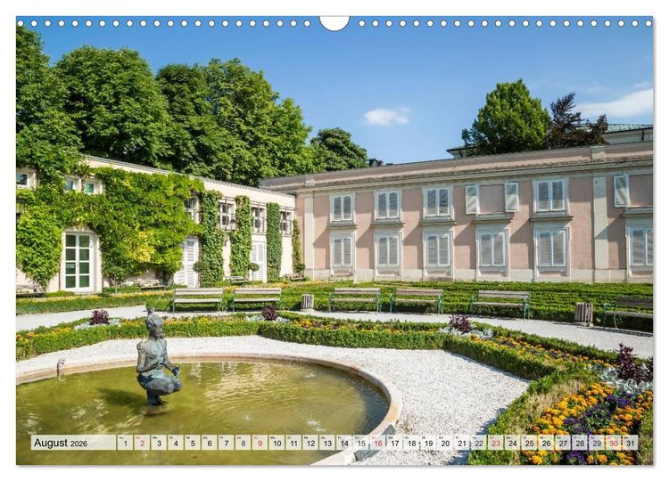 Produktbild: Charmantes Stadtherz SALZBURG (Wandkalender 2026 DIN A3 quer), CALVENDO Monatskalender
