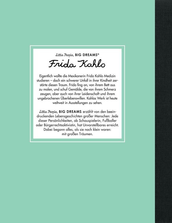 Produktbild: Frida Kahlo &ndash; Little People, BIG DREAMS (Deutsche Ausgabe)