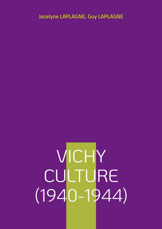 Produktbild: Vichy Culture (1940-1944)