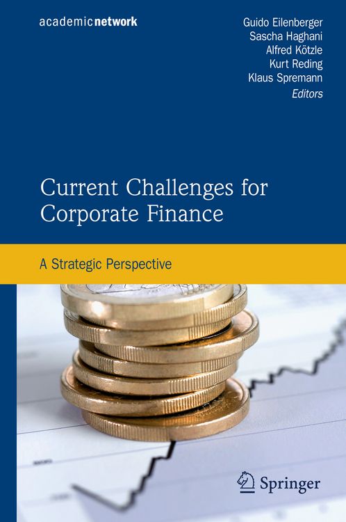 Produktbild: Current Challenges for Corporate Finance