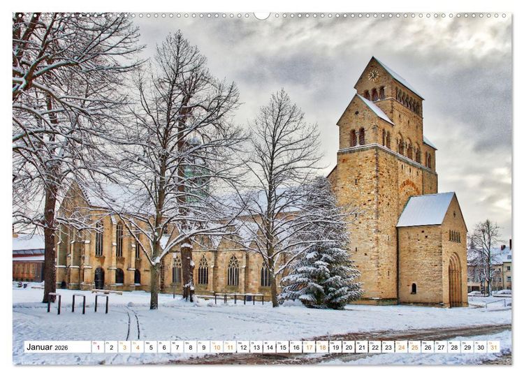 Produktbild: Hildesheim meine Stadt (hochwertiger Premium Wandkalender 2026 DIN A2 quer), Kunstdruck in Hochglanz