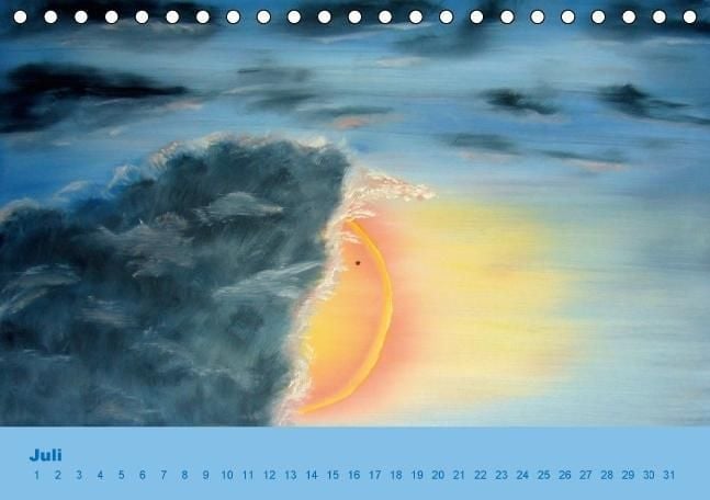 Produktbild: Geburtstagskalender Faszination Malerei - mit immerw&auml;hrendem Kalender (Tischkalender immerw&auml;hrend DIN A5 quer)