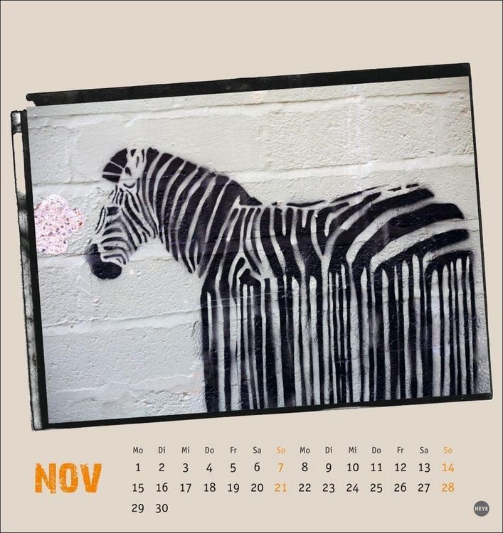 Produktbild: Banksy Postkartenkalender 2027