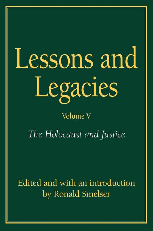 Produktbild: The Holocaust and Justice